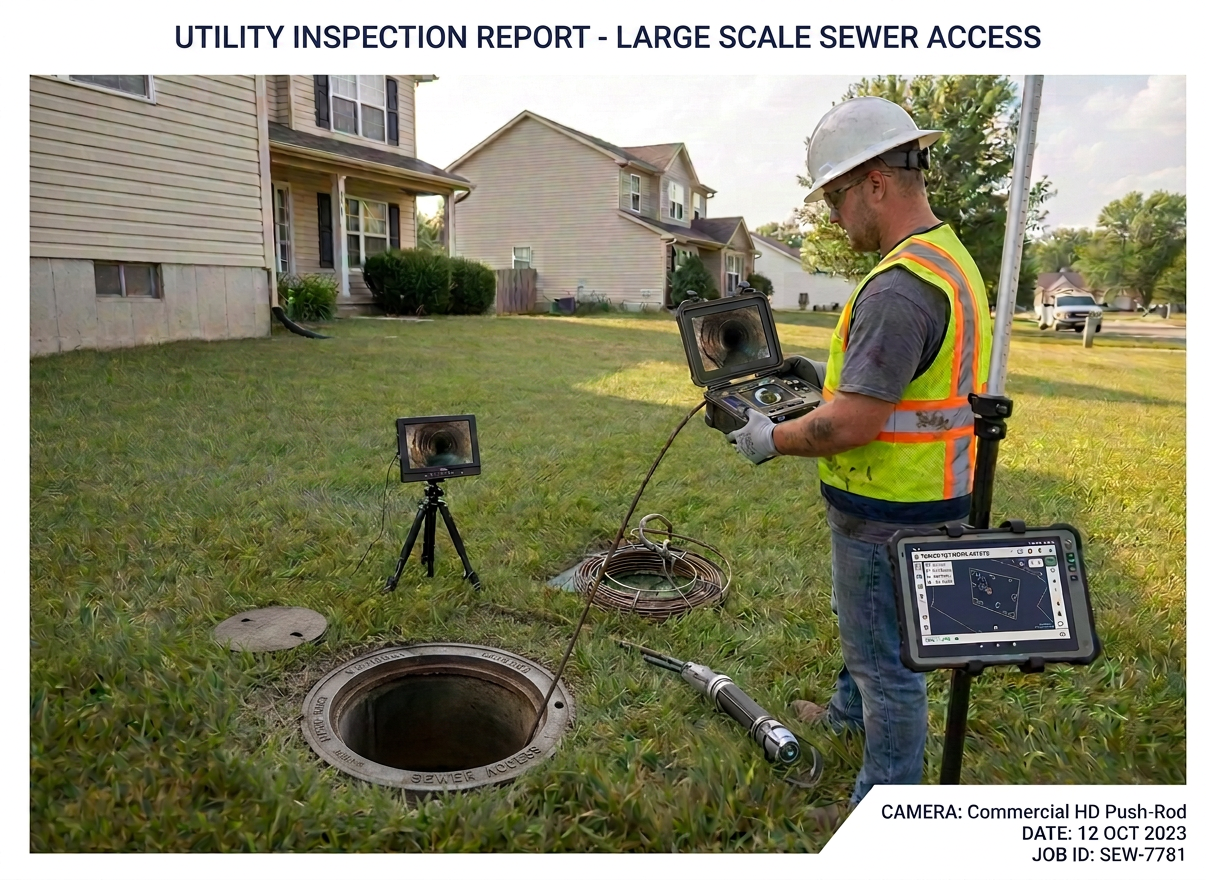 Site utilities excavation and trenching